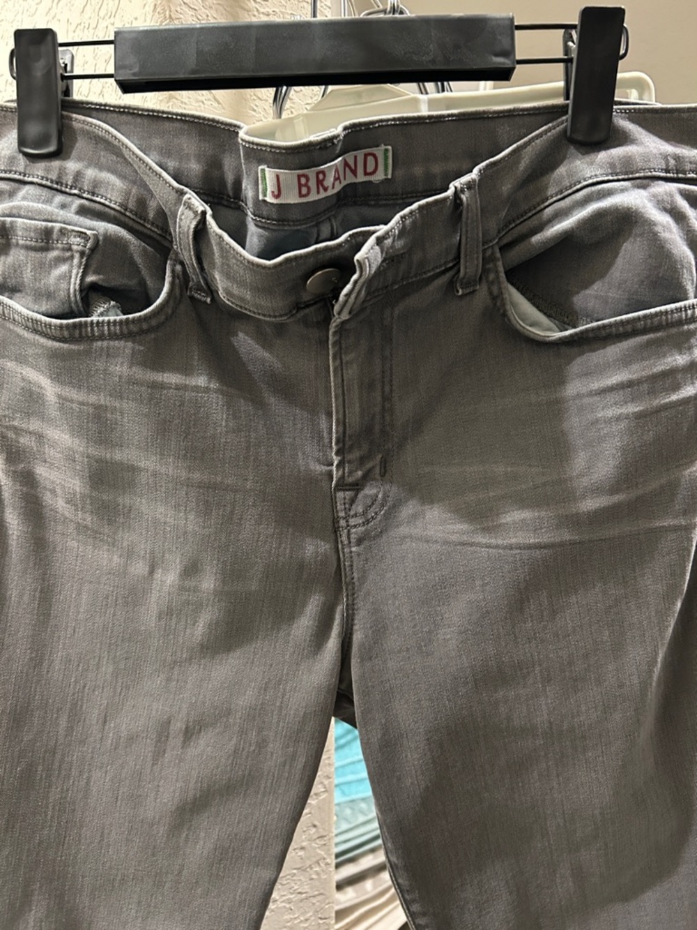 J Brand Men's Gray Slim Straight Jeans